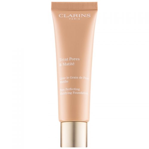 Clarins Pore Perfecting podkład matujący minimalizujący pory odcień 03 Nude Honey 30 ml