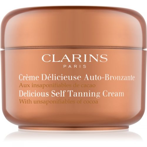 Clarins Sun Self-Tanners krem samoopalający do ciała i twarzy z masłem kakaowym 125 ml