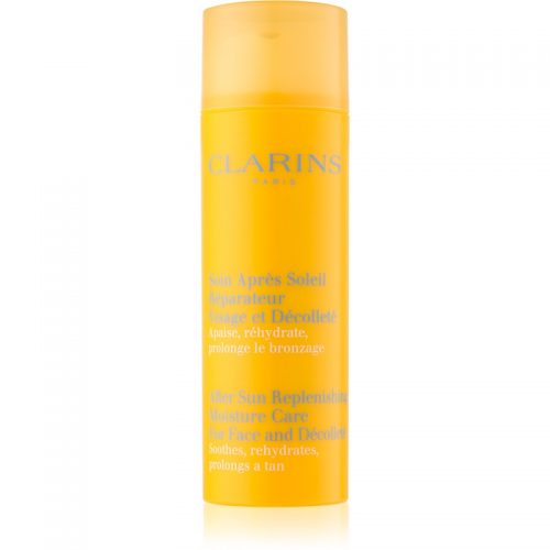 Clarins Sun Soothers krem nawilżający po opalaniu na twarz i szyję 50 ml