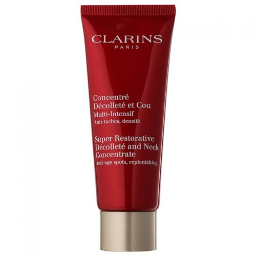 Clarins Super Restorative przeciwzmarszczkowy krem wzmacniający na szyję i dekolt 75 ml