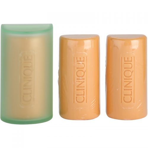 Clinique 3 Steps mydło oczyszczające do skóry tłustej i mieszanej 3×50 g
