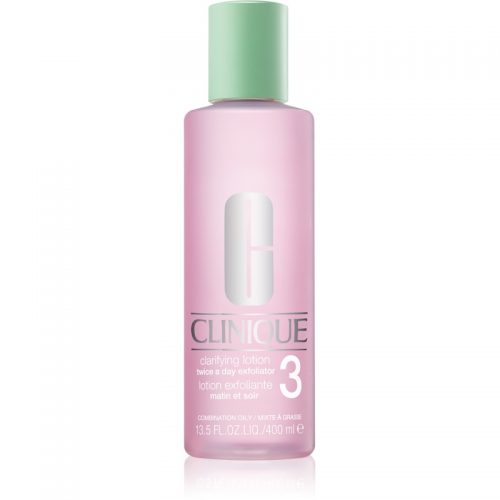 Clinique 3 Steps Clarifying Lotion 3 tonik do skóry tłustej i mieszanej 400 ml