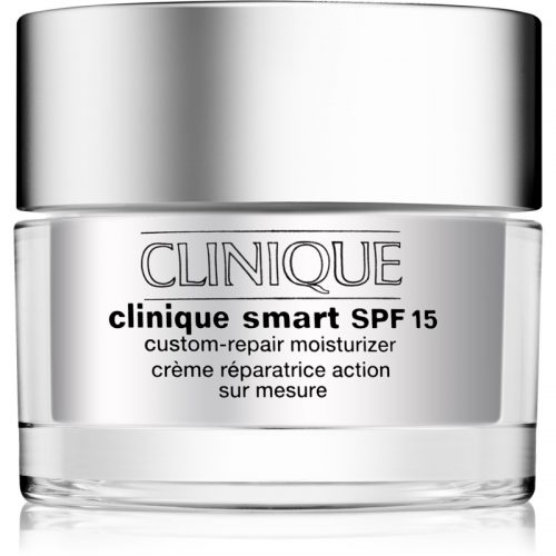 Clinique Clinique Smart nawilżający krem na dzień przeciw zmarszczkom do skóry suchej i mieszanej SPF 15 50 ml