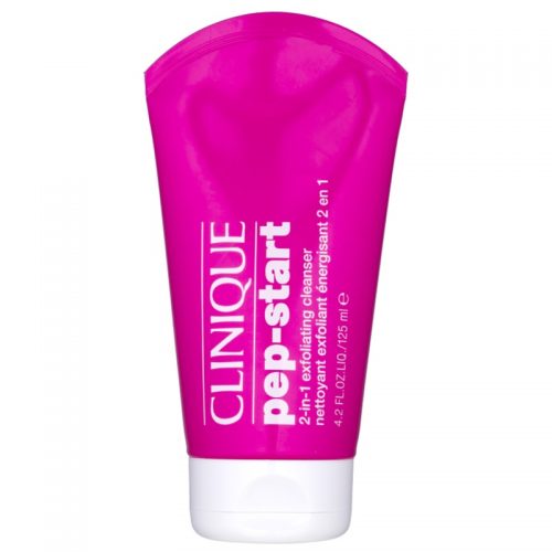 Clinique Pep-Start peelingowy żel czyszczący 2 w 1 125 ml