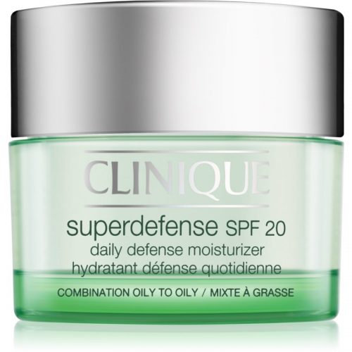 Clinique Superdefense krem nawilżająco-ochronny na dzień do skóry tłustej i mieszanej SPF20 30 ml