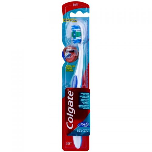 Colgate 360° Whole Mouth Clean szczoteczka do zębów soft