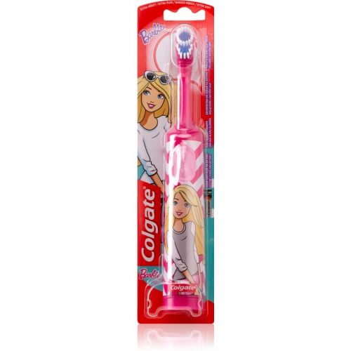 Colgate Kids Barbie szczoteczka do zębów dla dzieci na baterie extra soft