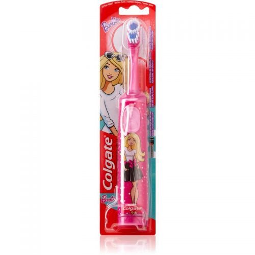 Colgate Kids Barbie szczoteczka do zębów dla dzieci na baterie extra soft