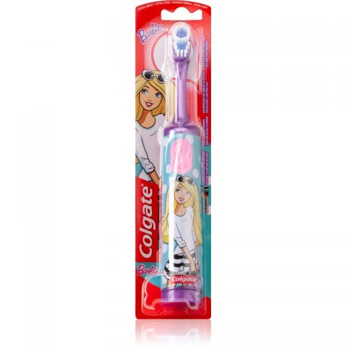 Colgate Kids Barbie szczoteczka do zębów dla dzieci na baterie extra soft