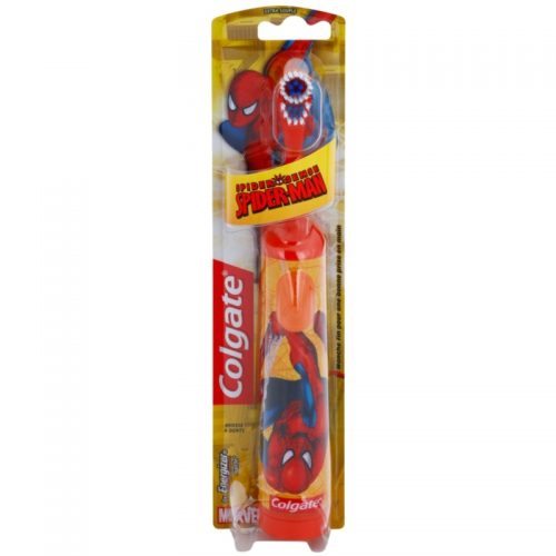 Colgate Kids Spiderman szczoteczka do zębów dla dzieci na baterie extra soft