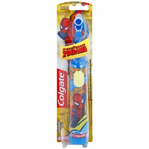Colgate Kids Spiderman szczoteczka do zębów dla dzieci na baterie extra soft