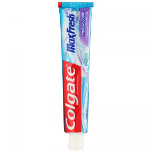 Colgate Max Fresh Intense Foam pasta do zębów do gruntownego czyszczenia smak Effervescent Mint 75 ml