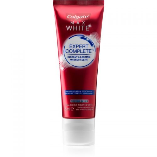 Colgate Max White Expert Complete wybielająca pasta do zębów smak Fresh Mint 75 ml