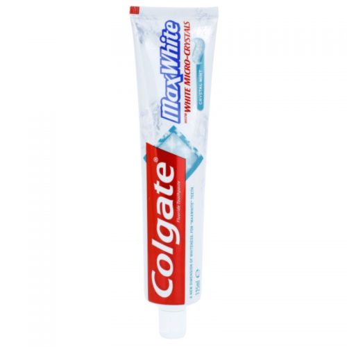 Colgate Max White pasta do zębów o działaniu wybielającym smak Crystal Mint 125 ml