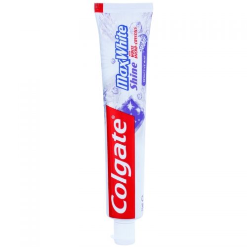 Colgate Max White Shine pasta do zębów wzmacniająca szkliwo dla olśniewającego uśmiechu smak Seductive Mint 75 ml