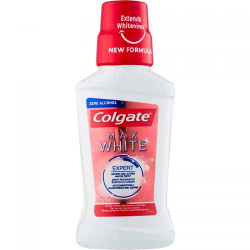 Colgate Max White wybielający płyn do płukania jamy ustnej bez alkoholu 250 ml