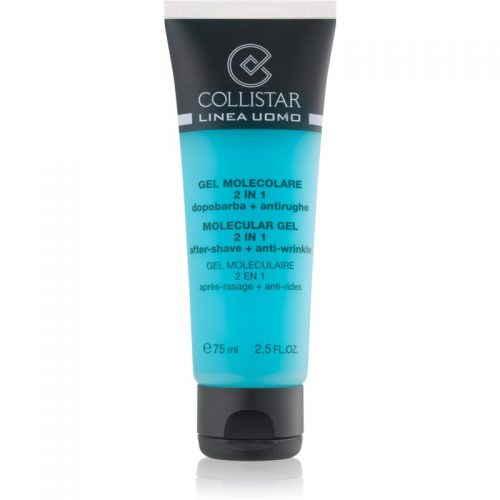 Collistar Man żel po goleniu + krem na dzień nawilżający o działaniu przeciwzmarszczkowym 75 ml