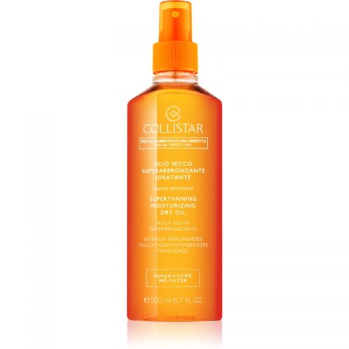 Collistar Sun No Protection olejek do opalania baz filtra ochronnego 200 ml