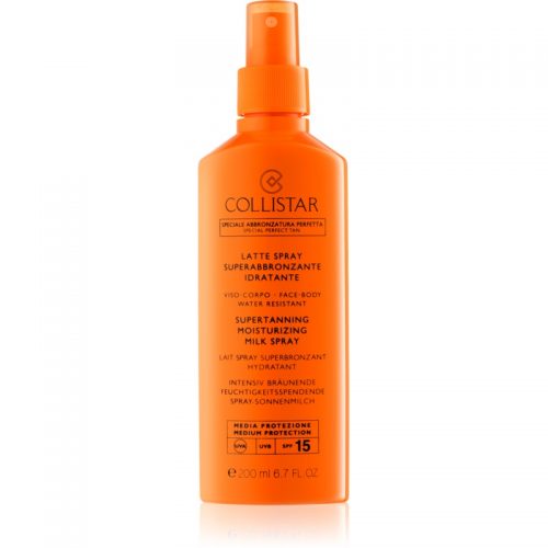 Collistar Sun Protection mleczko do opalania w sprayu SPF 15 200 ml