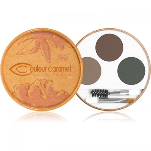 Couleur Caramel Eyebrow Kit paletka do brwi odcień Pro Brunetky 2,4 g