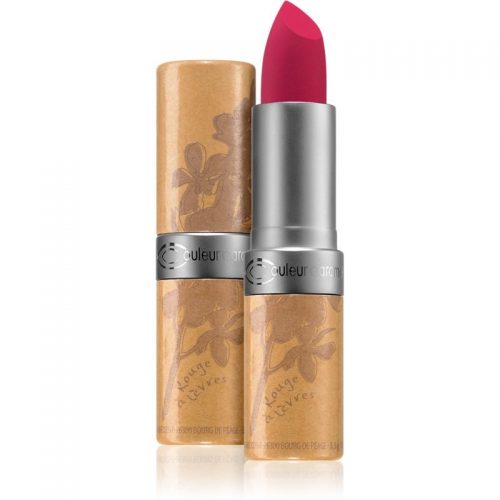 Couleur Caramel Lipstick szminka nawilżająca z matowym wykończeniem odcień č.123 – Bright Pink 3,5 g