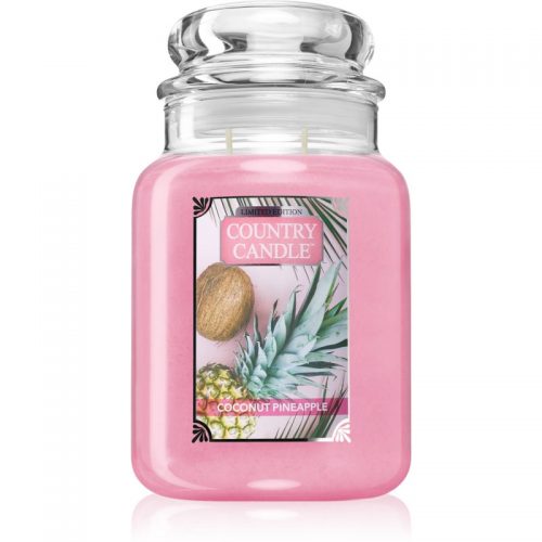 Country Candle Coconut Pineapple świeczka zapachowa 680 g