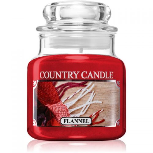 Country Candle Flannel świeczka zapachowa 104 g