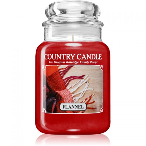 Country Candle Flannel świeczka zapachowa 652 g