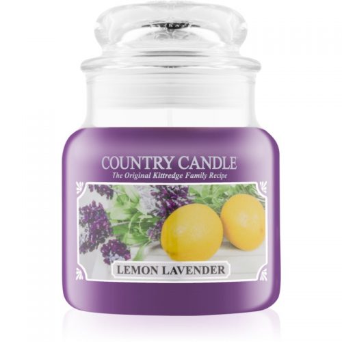 Country Candle Lemon Lavender świeczka zapachowa 104 g