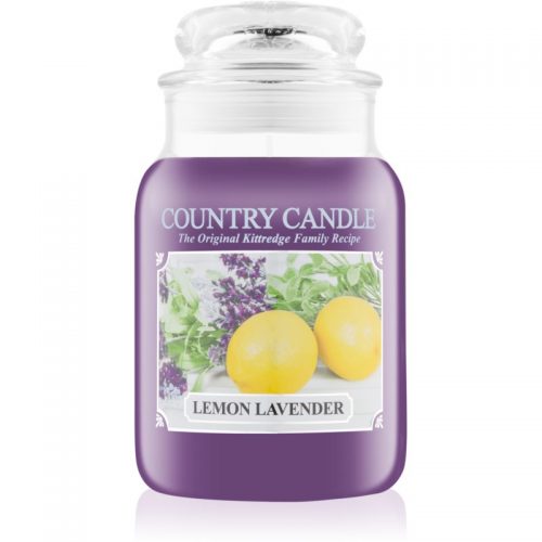Country Candle Lemon Lavender świeczka zapachowa 652 g