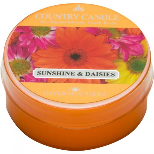 Country Candle Sunshine & Daisies świeczka typu tealight 42 g