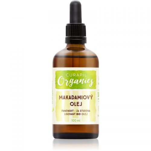 Curapil Organics olejek z makadamii do ciała i włosów 100 ml