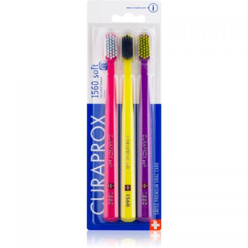 Curaprox 1560 Soft szczoteczki do zębów 3 szt. 3 szt.