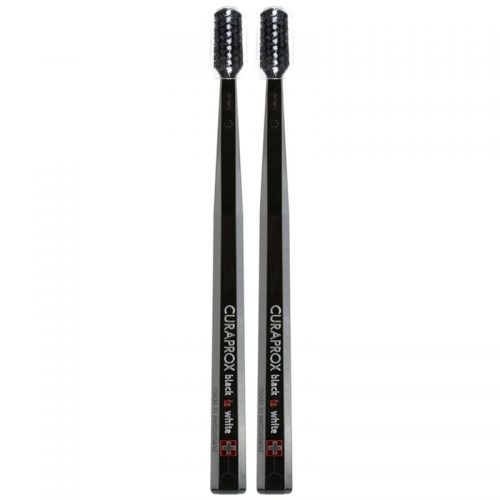 Curaprox Black is White szczoteczka do zę 2 szt. 2 szt.