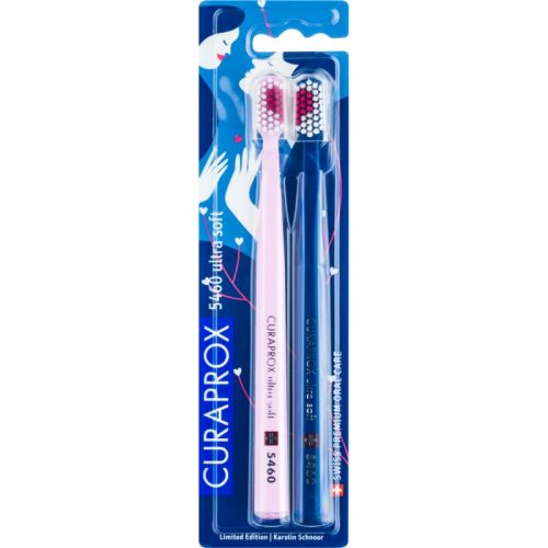 Curaprox Limited Edition Love Edition szczoteczki do zębów 2 szt. warianty kolorystyczne 2 szt.