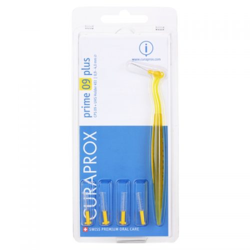 Curaprox Prime Plus zapasowe szczoteczki międzyzębowe 5 szt. + uchwyt CPS 09 0,9 – 4,0 mm 5 szt.