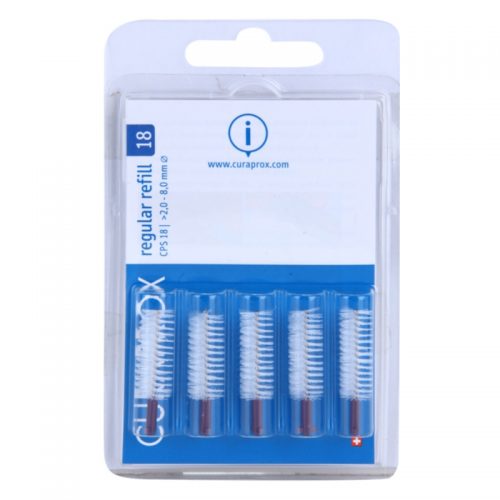 Curaprox Regular Refill CPS zestaw 5 szt. zapasowych szczoteczek międzyzębowych 5 szt.