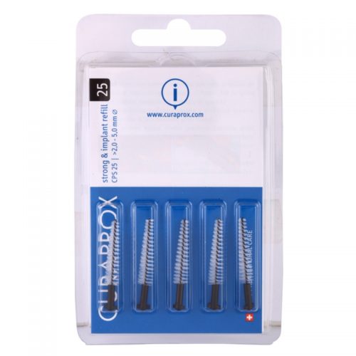 Curaprox Strong & Implant CPS zapasowe stożkowe szczoteczki międzyzębowe do implantów 5 szt. 5 szt.