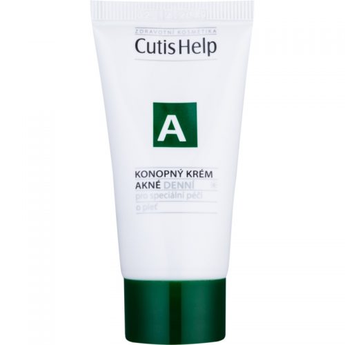 CutisHelp Health Care A – Acne konopny krem na dzień do skóry z problemami 30 ml