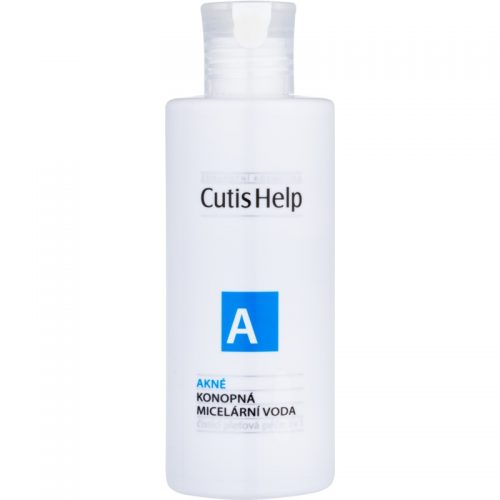 CutisHelp Health Care A – Acne konopny płyn micelarny 3 w 1 do skóry z problemami 200 ml