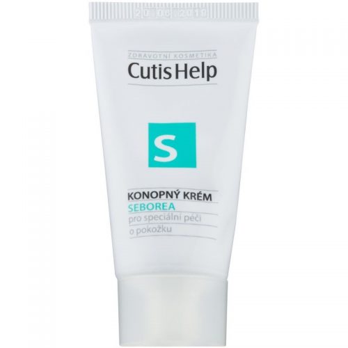 CutisHelp Health Care S – Seborrhea krem konopny na łojotok do regulacji sebum 30 ml