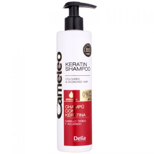 Delia Cosmetics Cameleo BB szampon keratynowy do włosów farbowanych i po balejażu 250 ml