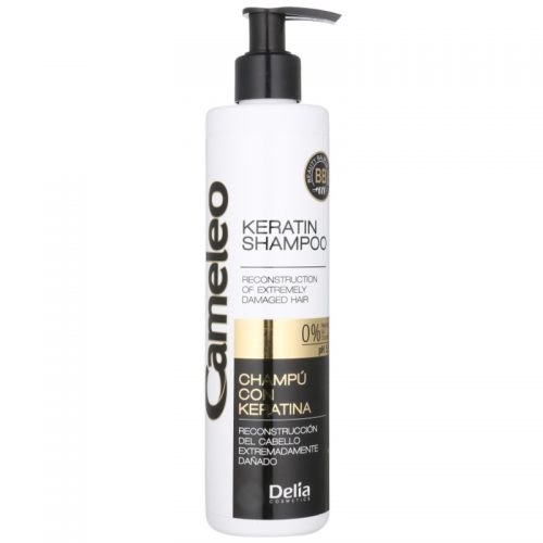 Delia Cosmetics Cameleo BB szampon keratynowy do włosów zniszczonych 250 ml