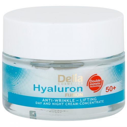 Delia Cosmetics Hyaluron Fusion 50+ przeciwzmarszczkowy krem wzmacniający 50 ml