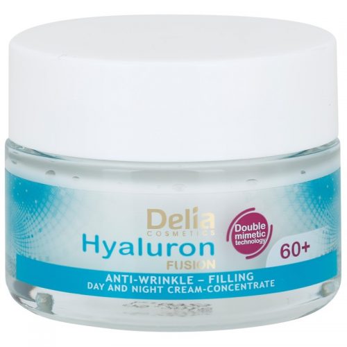Delia Cosmetics Hyaluron Fusion 60+ krem przeciwzmarszczkowy przywracający gęstość skóry 50 ml