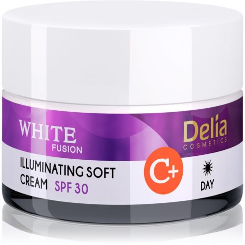 Delia Cosmetics White Fusion C+ rozjaśniający krem na dzień do twarzy przeciw hiperpigmentacji SPF 30 50 ml