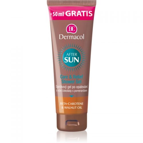 Dermacol After Sun żel pod prysznic po opalaniu z betakarotenem czekolada i pomarańcza 250 ml