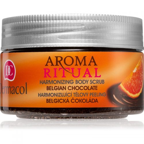 Dermacol Aroma Ritual harmonizujący peeling do ciała belgijska czekolada 200 g