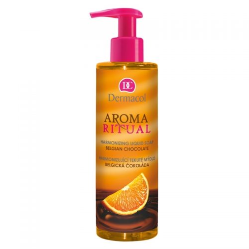 Dermacol Aroma Ritual karmonizujące mydło w płynie z dozownikiem Belgian Chocolate 250 ml