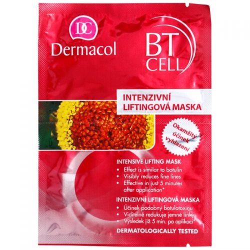 Dermacol BT Cell maseczka intensywnie liftingująca jednorazowa 2×8 g